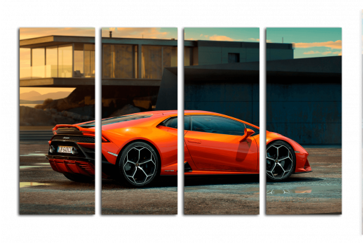 Модульная картина Lamborghini Huracan